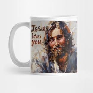 Jesus loves you! Mug